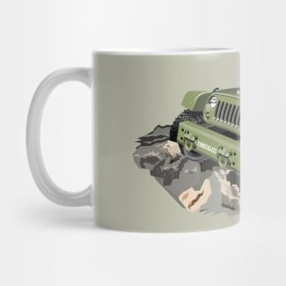 Cartoon jeep Mug